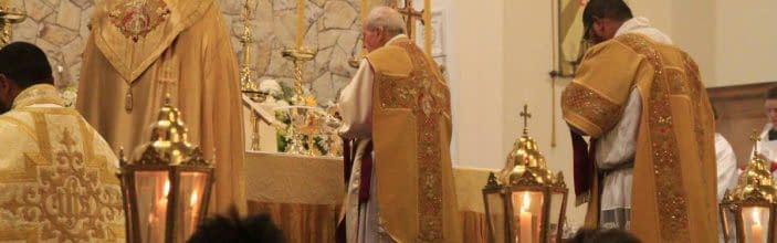 Traditional Ordination of Br Jean-Marie, F.S.S.R., in Christchurch