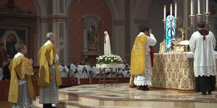 Solemn High Traditional Latin Mass Cathedral of the Blessed Sacrament – High Definition