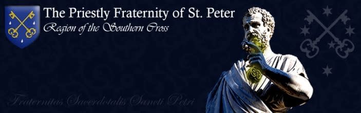 Fraternity of St Peter: new Regional Superior for the Fraternity in Australia and New Zealand